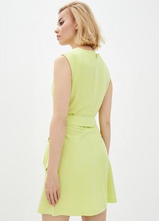 Жіноче плаття "меліса" (зелене яблуко)3 фото