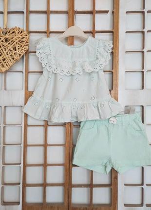 Летние комплектики для девочек 2-3-4 года