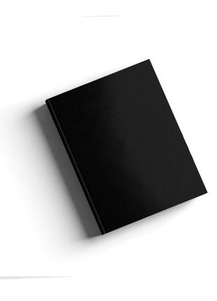 Щоденник недатований аркуш, а5, чорний, light (27005)