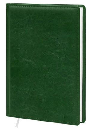Щоденник недатований поліграфіст, а5, 176 аркушів, лінія, штучна шкіра, зелений, (241 2140)