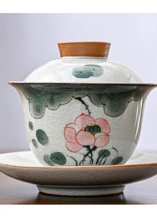Гайвань юхе ємність 150 мл. посуд для чайної церемонії використовується в китайській чайній традиції