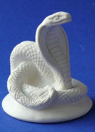 Фігурка статуетка, 5*4,5*4 см, гіпсова, змія, (s01015-01)