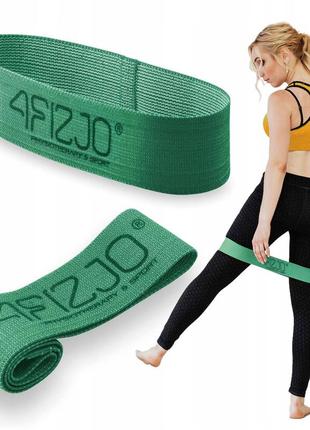Гумка для фітнесу та спорту тканинна 4fizjo flex band 6-10 кг 4fj0128