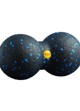 Массажный мяч двойной 4fizjo epp duoball 08 4fj1318 black/blue