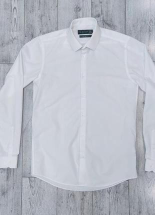 Рубашка мужская белая классическая primark