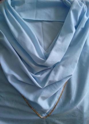 Ніжно-блакитна блуза/ алеппо/сирія/вінтаж