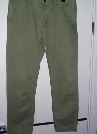 M&amp;s- брюки цвет хаки размер w38 l33