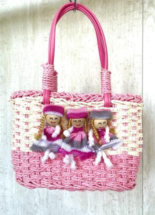 Сумочка - корзинка для дівчинки франція