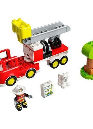 Конструктор lego duplo rescue пожарная машина 21 деталь (10969)
