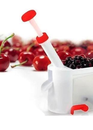 Прибор для удаления косточек helfer hoff cherry and olive corer6 фото