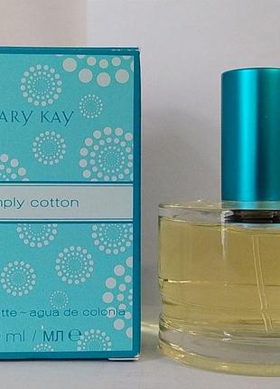 Mary kay simply cotton, туалетна вода.