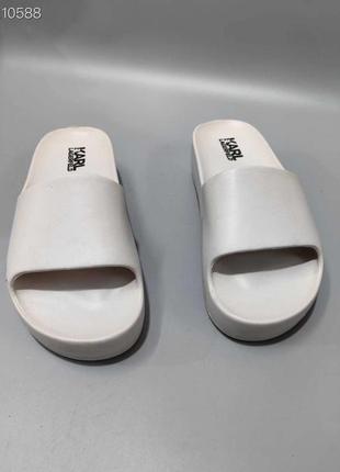 Сланці шлепки karl lagerfeld сланцы