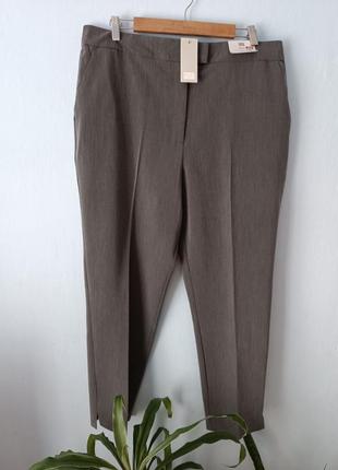 Брюки брюки брюки серые классические офисный деловой стиль новые