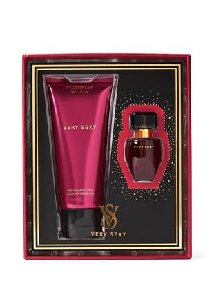 Подарунковий набір вікторія сікрет victoria's secret very sexy mini fragrance duo