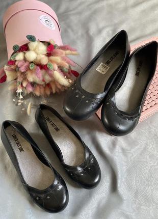 Кожаные туфли