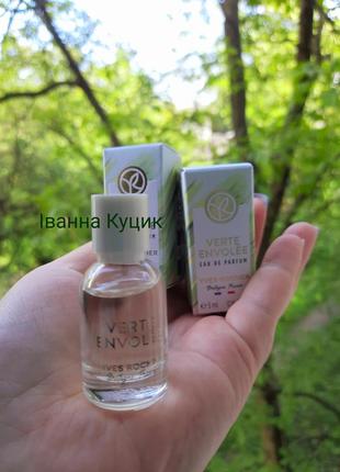 Парфюмированная вода verte envolée взлет свежести ив роше