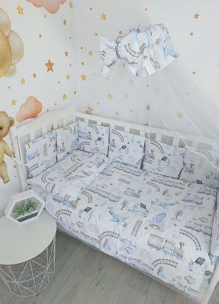 Постель детская с балдахином