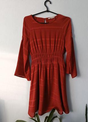 Распродажа ❗платье платье базовое классическое с длинным рукавом