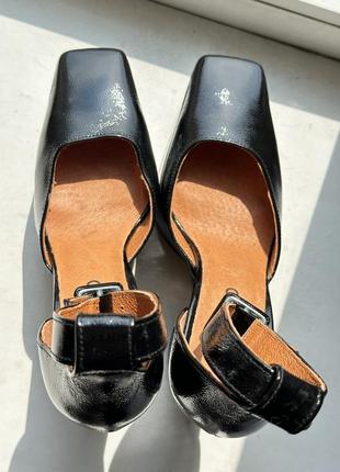 Туфли лакированные на платформе chio platform heels7 фото