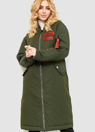 Куртка жіноча, колір хакі, 235r1717