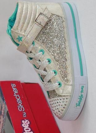 Skechers kids glitter girly usa--2--eur-32-33--устілька-21 см