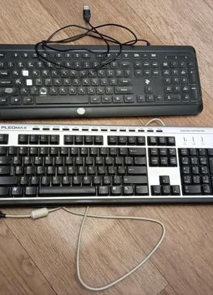 Клавиатуры. usb. pleomax. клавиатура с подсветкой. 2е ks120.