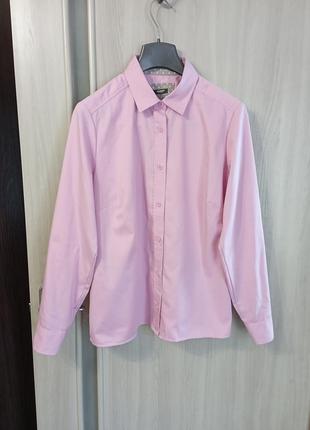 ❤️натуральная розовая рубашка waldusch
