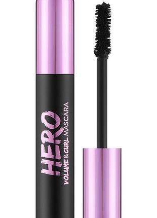 Тушь для ресниц flormar hero volume &amp; curl mascara