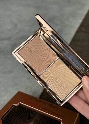 Палетка для обличчя charlotte tilbury filmstar bronze & glow contour duo 7g (fair/medium)