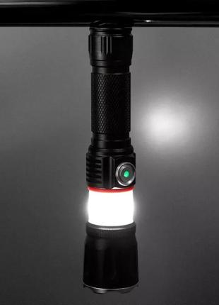 Ліхтарик акумуляторний usb на магніті charging flashlight y-18092 фото