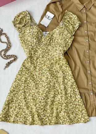 Льняна сукня з льону сарафан плаття нова колекція zara платье из льна льняное