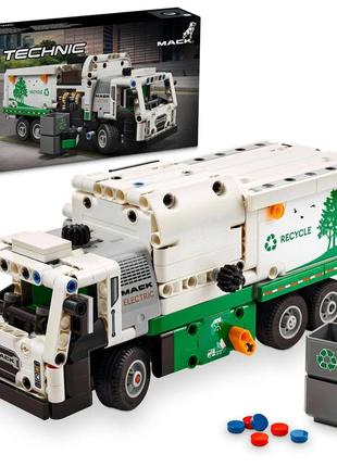 Конструктор lego technic мусоровоз mack® lr electric