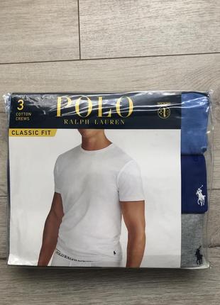 Набір футболок polo ralph lauren 3 шт.