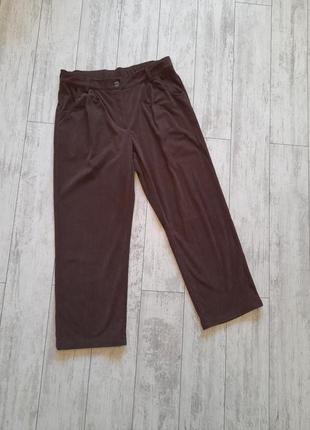 Коричневые вельветовые брюки, штаны halara