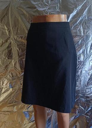 Распродажа по 50! 😍 модная женская мини юбка юбочка классическая черная 10/м