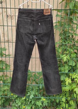 Винтажные вельветовые редкие штаны levis 617 59 59 сделаны в бельгии 1970х годов