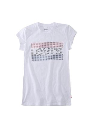 Новая футболка для девочки levi's 1-2 года