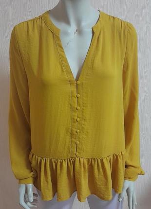 Практичная блузка / топ жёлтого цвета vero moda, 💯 оригинал, молниеносная отправка ⚡💫🚀