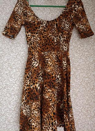 Леопардова сукня