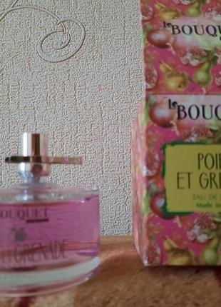 Парфуми bouqet груша та гранат нові  без 2х пшиків, отримані в подарунок, не мій аромат, франція