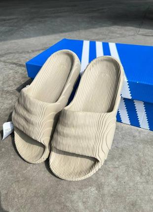 Шльопанці yeezy adilette slide brown