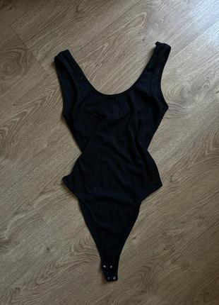 Боди черный