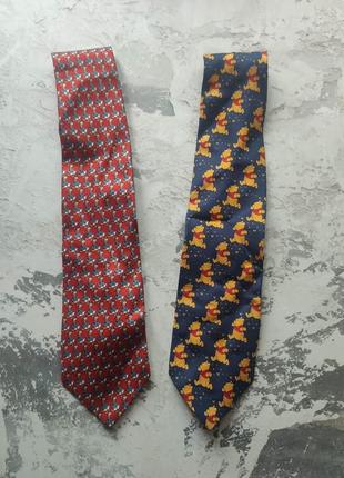 Лот винтажных галстуков disney