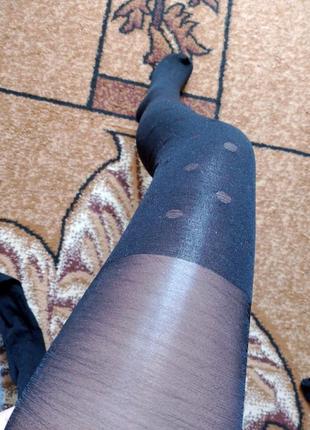 Колготки имитация чулок