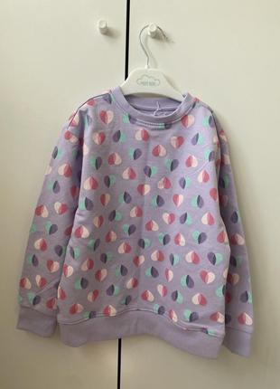 Світшот літній на дівчинку 116 нова