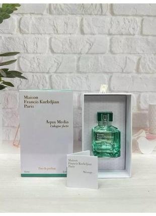 Парфуми Maison francis kurkdjian aqua media cologne forte 70мл