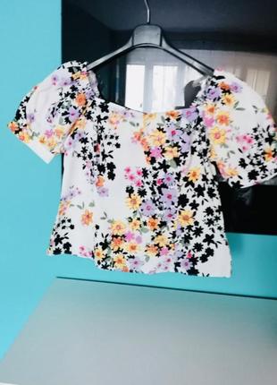 Классная блуза коттон 🌺большой размер 🍒
