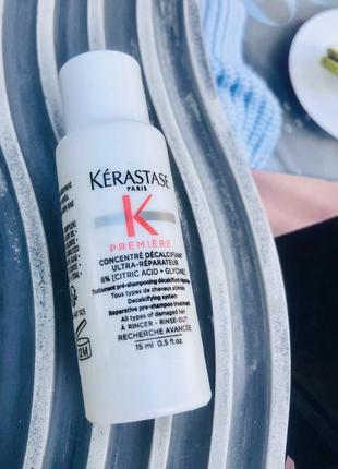 Оригинальный kerastase premiere concentre decalcifiant ultra-reparateur декальцировочный прешампунь