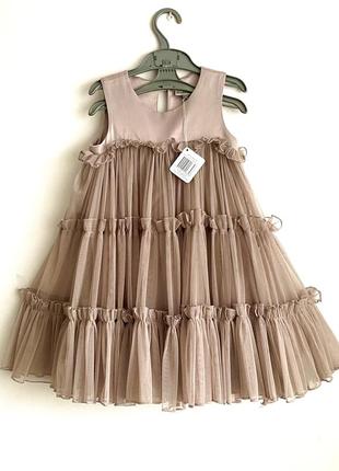 Праздничное платье для девочки 4-5 лет / рост 104