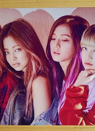 Постер (плакат) блек пінк black pink блэк пинк а3 10457